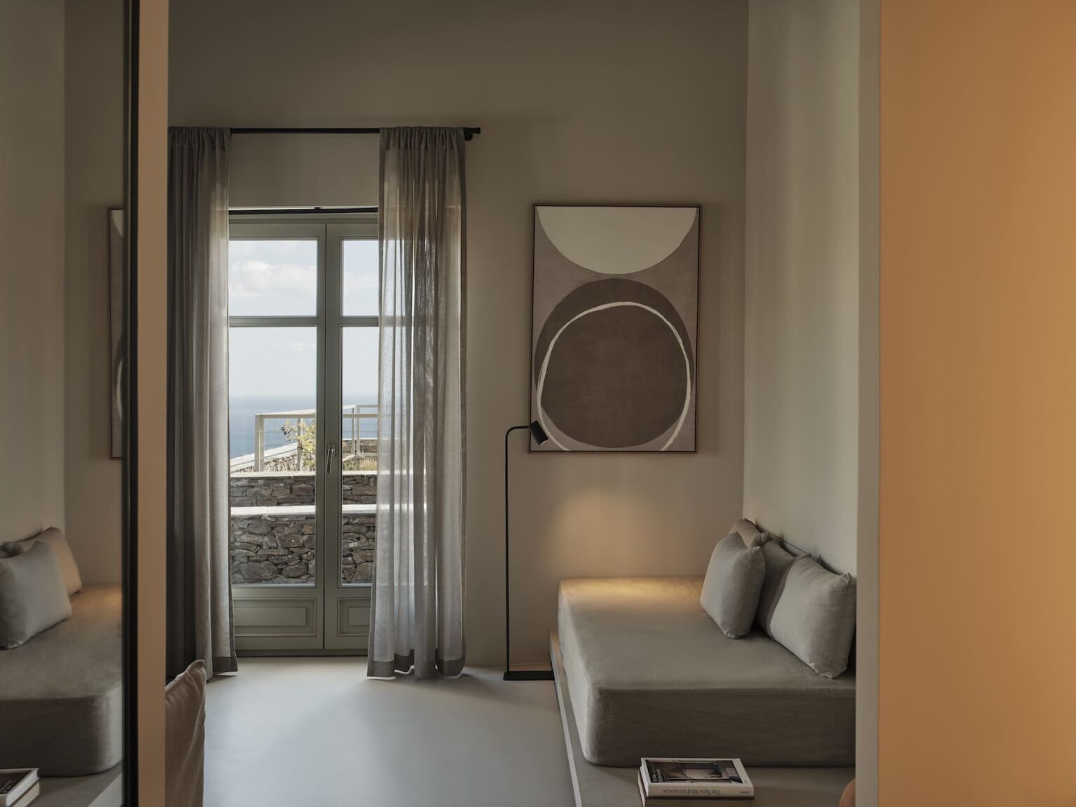 Stamna Sifnos Select Green Hotels comfortable aesthetic hotel room clear design