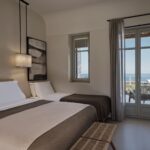 Stamna Sifnos Select Green Hotels comfortable hotel room with sea view