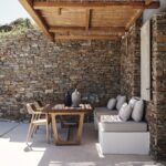 Stamna Sifnos Select Green Hotels Außenterrasse im griechischen Stil