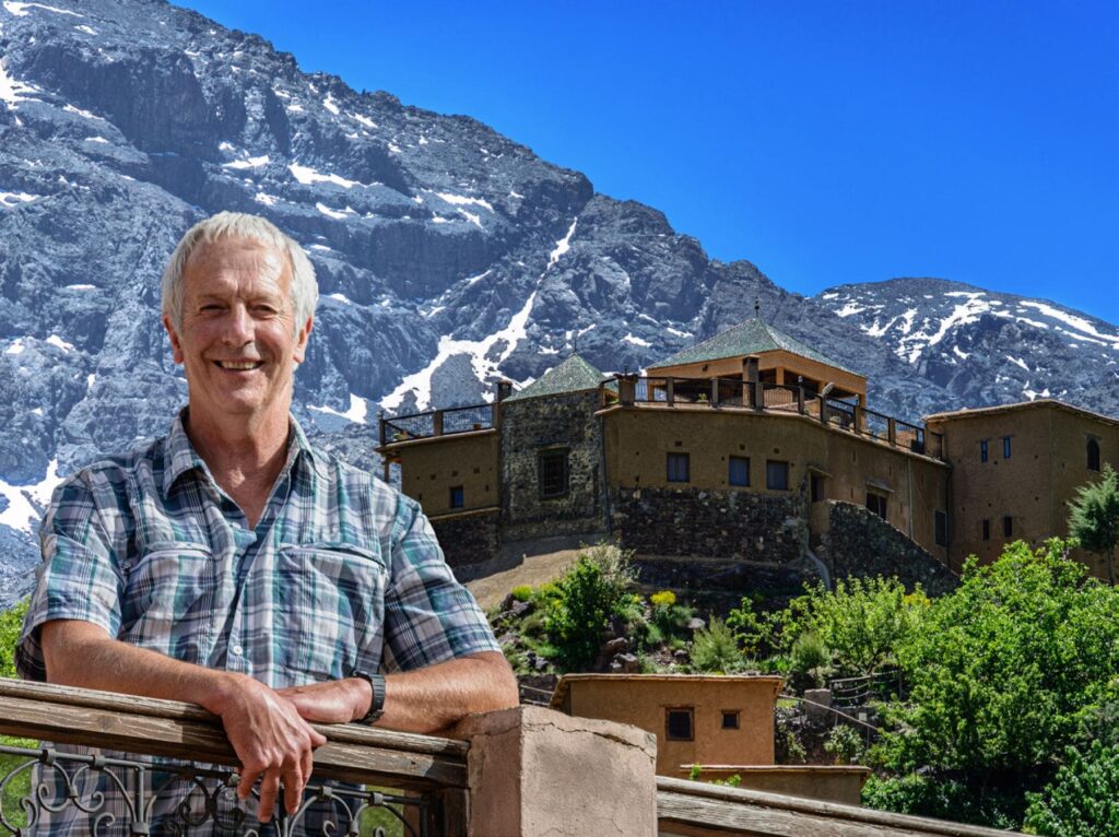 Mike Mc Hugo, Eigentümer der Kasbah du Toubkal